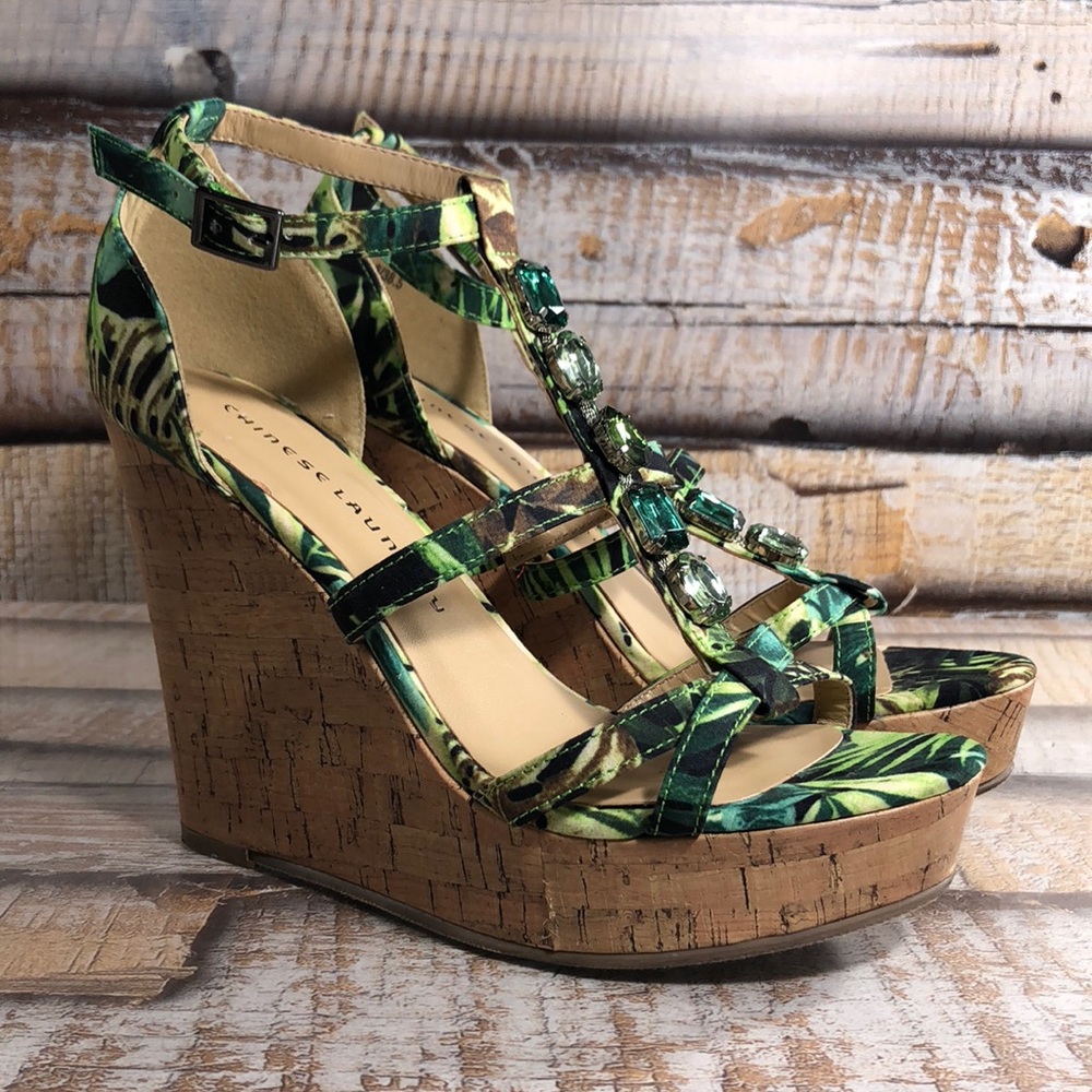 Chinese laundry High Heel Sandals Womens Sz 8